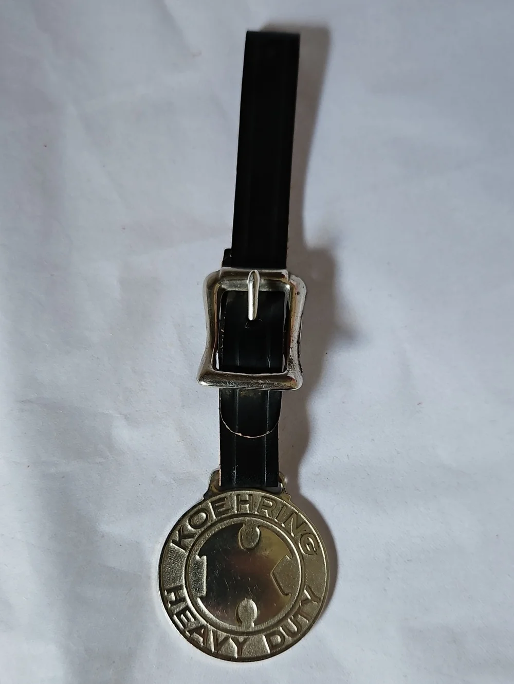Vintage Koehring Heavy Equipment Adverting Pocketwatch Fob